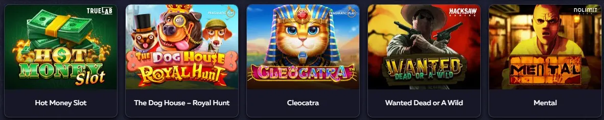 Vavada Casino Games
